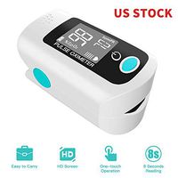 Fingertip Blood Oxygen Saturation Monitor with LED Screen | Digital Readings for SpO2, Pulse Rate, BPM, and Blood Oxygen