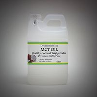 64 oz Premium MCT Oil derived from Organic Coconut Oil Pure Medium-Chain Triglyceride
