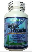 Milk Thistle 250mg 60 Capsules - Standardized Extract - Liver Health