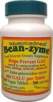 500 Count Bean- Zyme is 400 Galu per Tablet