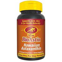Nutrex Hawaii BioAstin 12 Milligrams Hawaiian Astaxanthin 50 Gel Caps in each Bottle (3 Pack)       