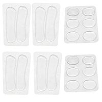 Heel Cushion Inserts, Heel Pads, Heel Grips, Heel Inserts for Women & Men, Gel Heel Protectors to Prevent Blisters (20Pcs)