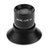 PEAK TS1993 Suction Focal Plane Magnifier, 10X Magnification, 0.95" Lens Diameter, 1.1" Field View
