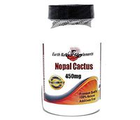 Nopal Cactus 450mg * 180 Capsules 100 % Natural - by EarhNaturalSupplements
