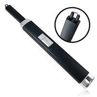 Saberlight Extended Arc Lighter - Rechargeable Long Neck Plasma Arc Lighter - Grill Lighter - Flameless - Butane Free - Rechargeable - Windproof Arc Lighter - Splashproof - Grill - Stove - Candle