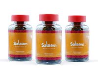 Salaam Nutritionals Halal Adult Gummy Multivitamins – 11 Essential Vitamins and Minerals with Antioxidants – Kosher, Vegetarian, Non-GMO, Gluten, Dairy, Nut Free (3 Pack, 270 Total Count)