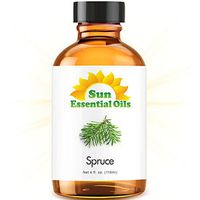 Spruce Essential Oil (Huge 4oz Bottle) Bulk Spruce Oil - 4 Ounce