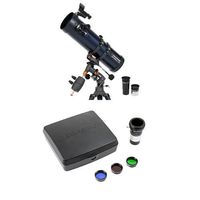 Celestron 31045 AstroMaster 130 EQ Reflector Telescope with Mars Observing Telescope Accessory Kit/Deluxe kits and Eyepiece Filter