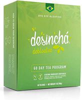 Desincha Tea – 60 Day Supply - 100% Healthy Weight Loss Tea - Reduce Bloating, Detox, Increase Metabolism - Made With Natural Ingredients - #1 Tea Brand in Brazil