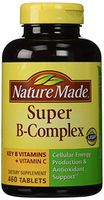 Nature Made Super B Complex 460 Tablets 2 Pack (Total 920 Tablets)
