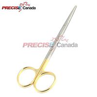 PRECISE CANADA: METZENBAUM-FINO DISSECTING SCISSOR, STRAIGHT, TC, BLUNT/BLUNT, 14.5CM/5.75"