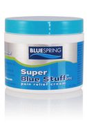 Super Blue Stuff OTC Pain Relief Cream 4-oz Jar – by BlueSpring - Buy 3 Jars Get 1 Free 2-oz Arnica Cream Booster