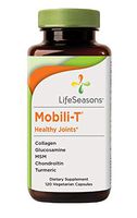 LifeSeasons - Mobili-T - Joint Pain Relief Supplement - Increase Range of Motion - Support Joint Tissue - Healthy Knee and Back Support - Contains MSM, Collagen, Chondroitin - 120 Capsules