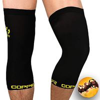 KIWI RATA Copper Knee Compression Sleeves Brace | Support for Running, Jogging, Sports, Joint Pain Relief, and Knee Injury Recovery | Knee Sleeves for Women & Men