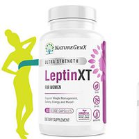 NatureGenX - Leptin XT (1-Pack) Leptin Supplements for Weight Loss for Women - Extra Strength - Control Hunger, Boost Energy and Focus - 60 Pills - Leptin Resistance Supplements - Vegan