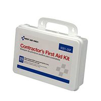 First Aid Only Contractor's First Aid Kit, Plastic, 1.7 Pound