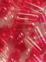 Empty Gelatin Capsules Size 4 Pink (Translucent Pink/Clear) (100)