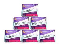 Winion Sanitary Napkin Bundle Set by Winalite + Vaginal Health Indicator + Document Bag (Night Use (Purple), 6)