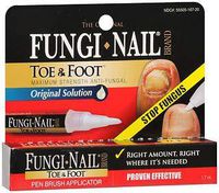 Fungi-Nail Toe & Foot Original Solution Pen Brush Applicator - 1.7 ML, Pack of 3