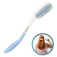 14" Long Reach Hairbrushes,Long Handle Soft Comb and Brush,Beauty Hair Applicable to elderly and hand-disabled people inconvenient upper limb activities
