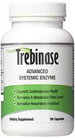 Trebinase 320,000 FU's Per Capsule Advanced Systemic Enzyme Blend of Serrapeptase, Nattokinase & Seaprose Plus Co-Enzymes - Dissolve Scar Tissue Quickly.- 99.99% Pure Pharmaceutical Grade Enzymes