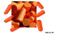 10~200 Pairs Disposable Soft Polyurethane(PU) Foam Ear Plugs NRR 32 dB Without Cord (50)