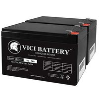 VICI Battery 12V 7AH 2 Pack Battery for UberScoot Citi 800W Brand Product
