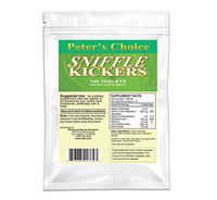 Peter's Choice Sniffle Kickers - 140 Tablets - Cold Relief & Immune System Support - Vitamin C, A, D, Garlic, Pantothenic Acid, Selenium, Lemon Bioflavonoids, Quality Natural Ingredients - Gluten Free