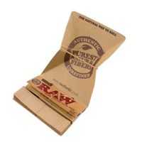 RAW Rolling Papers Classic 1 1/4 Size 50 Leaves ARTESANO UNFLAVORED Flavor Pack of 15