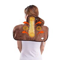 OUPAI Back Massagers Large Heating Pad for Fast Pain Relief, with Electric 9 Heat Setting with Auto Off for Back Neck and Shoulder Heating Pad Relieve Body