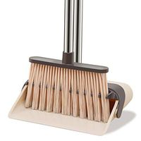 Cyt Home Dust Pan And Broom Dustpan Cleans Broom Combo Cleaning Brushes Windproof Design Sweep The Floor Large Capacity