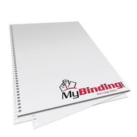 32lb 4:1 Coil 44 Hole Pre-Punched Binding Paper - 250 Sheets (8.5" x 11")
