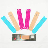 Ajuvia™ Waterproof Kinesiology Tape Athletic Tape Precut X Strips Sports Tape Advanced Professional KT with German Adhesive Technology Assorted Color (1 Envelope - 6 Pieces)