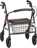 Rolling Walker Blue Petite Mini 400 lb Capacity Bariatric