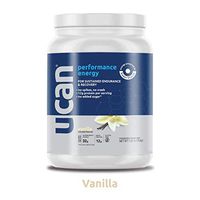 UCAN Performance Energy + Protein Powder (26.5oz, 15 Servings) - Whey Protein, Gluten Free, No Sugar Added (Vanilla)