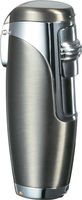 Visol Triad Triple Jet Flame Cigar Lighter, Gunmetal