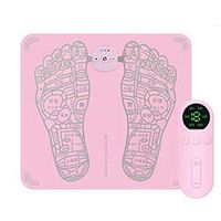 WZJN Foot Massager Machine, Folding Portable Electric Foot Massager, Promoting Blood Circulation for Feet & Legs for Foot Treatment, Massage, Reduce Fatigue,Pink
