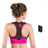 Posture Corrector for Men and Women Adjustable Under Cloth Upper Back Brace for Clavicle Support,Back Straightener Providing Pain Relief from Neck, Back and Shoulder (Universal)