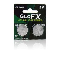 CR2016 Battery- Lithium Button Coin Cell Batteries - 3V 3 Volt - Remote Watch Jewelry led Rave Gloves Orbit Key fob Replacement 2016 CR Pack Set Bulk (2 Pack)