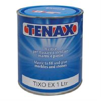 Tenax Tixo EX Knife Grade Transparent - 1 Liter. for Granite, Marble, Engineered Stone, Quartz, Quartzite, Stone