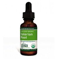 Gaia Herbs Certified Organic Valerian Root, 1 fl oz (30 ml)