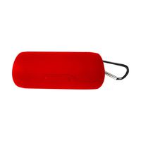 for Bose SoundSport Free Wireless Headset Protective Case, Slim and Form-Fitting Silicone Rubbe Shell Portable Keychain Case Cover for Bose SoundSport Free Earbuds Charging Case (Red)