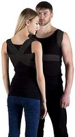 Posture Corrector & Back Support Brace for Women and Men by INFINITUM MEDICAL, Posture Support for Medical Problems & Injury Rehab, Clavicle Support Brace, Upper Back & Neck Pain Relief (Black) (XXL)