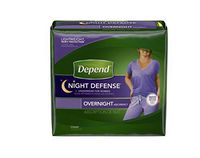 Depend Women's Night Defense Pull-On Underwear - Small, 32/Case