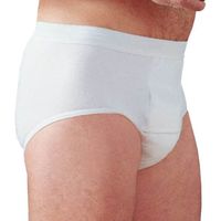 Salkorporated Healthdri Cotton Moderate Brief, Large, 0.3 Pound