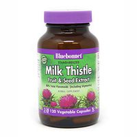 BlueBonnet Milk Thistle Fruit and Seed Extract Supplement, 120 Count