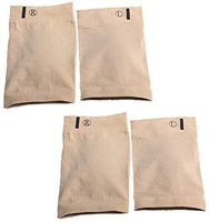 2 Set (4Pcs) Arch Support Sleeve, Arch Compression Sleeves Socks with Comfort Gel Pad for Plantar Fasciitis & Flat Foot, Pain Relief - Women Men