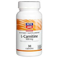 Rite Aid Pharmacy L-Carnitine Capsules, 500mg - 30 Count