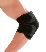 ONE Size Adjustable Elbow Support (1 Pair) - Black