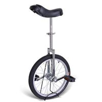 Gorilla Unicycles- Chrome 18 Inch Wheel Unicycle